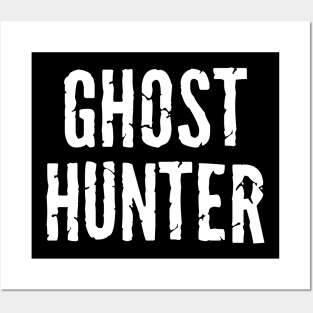 Ghost Hunter - Paranormal Investigator Spirit Hunting Retro Halloween Gift Idea Posters and Art